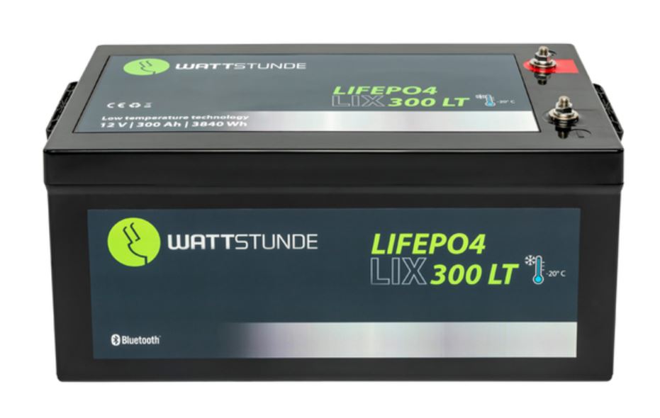 WATTSTUNDE 200AH LiFePo4 Batterie mit 12V