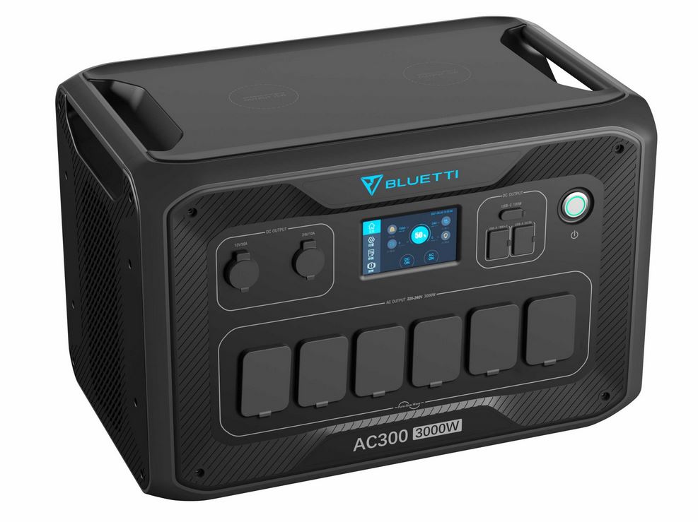 Bluetti Poweroak AC300+2xB300 mobile Powerstation Home Battery